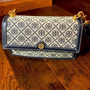 Tory Burch T Monogram Jacquard shoulder bag